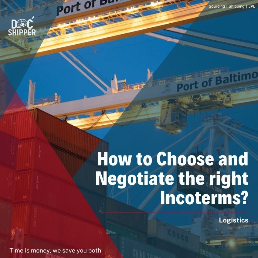 How to Choose and Negotiate the right Incoterms
